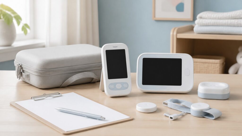 Unbranded baby oxygen monitors products arranged for a careful buying comparison