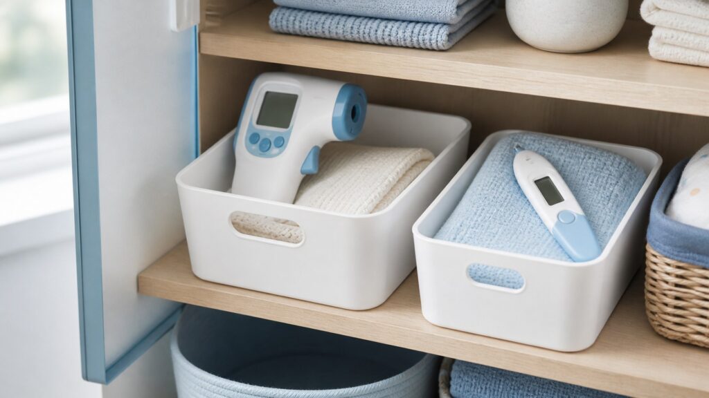 Unbranded baby thermometers products arranged for a careful buying comparison