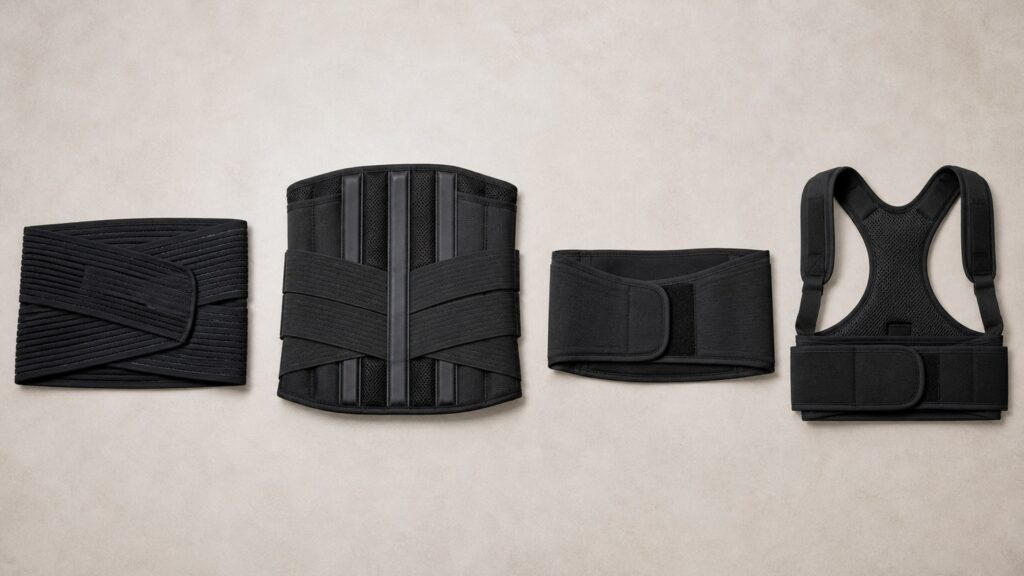Unbranded back braces products arranged for a careful buying comparison