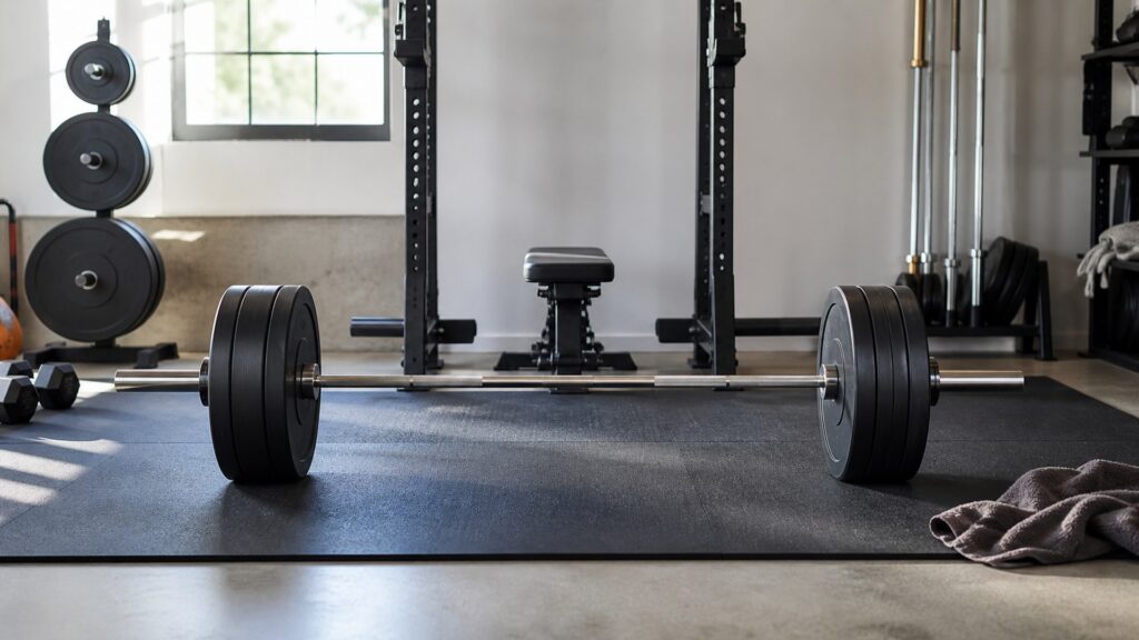 barbells for heavy lifting arranged in a practical buyer guide scene