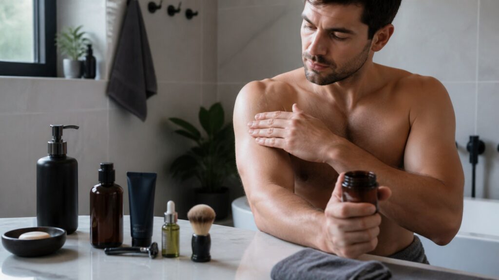 unbranded bath & body arranged for men