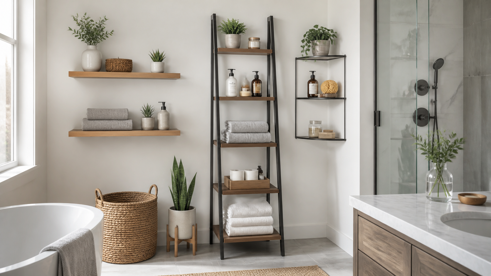 Bathroom Shelving