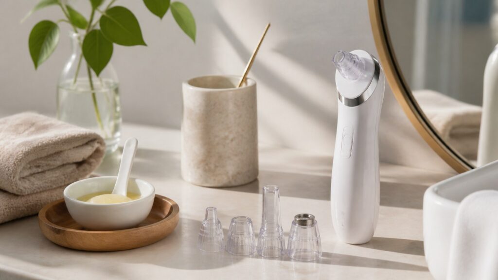 Unbranded blackhead removal devices arranged for a beginner treatment setups buying guide