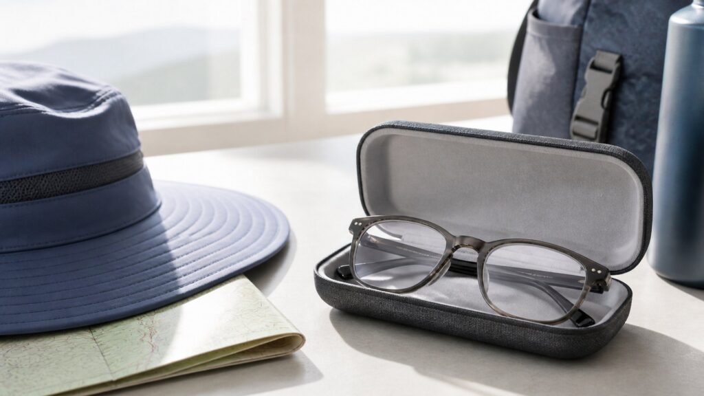 Unbranded blue light glasses products arranged for a careful buying comparison