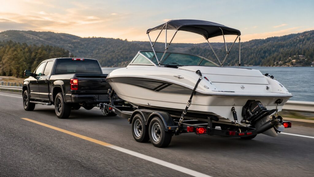 boat trailers shopping setup for tow rating compatibility with practical vehicle-focused details