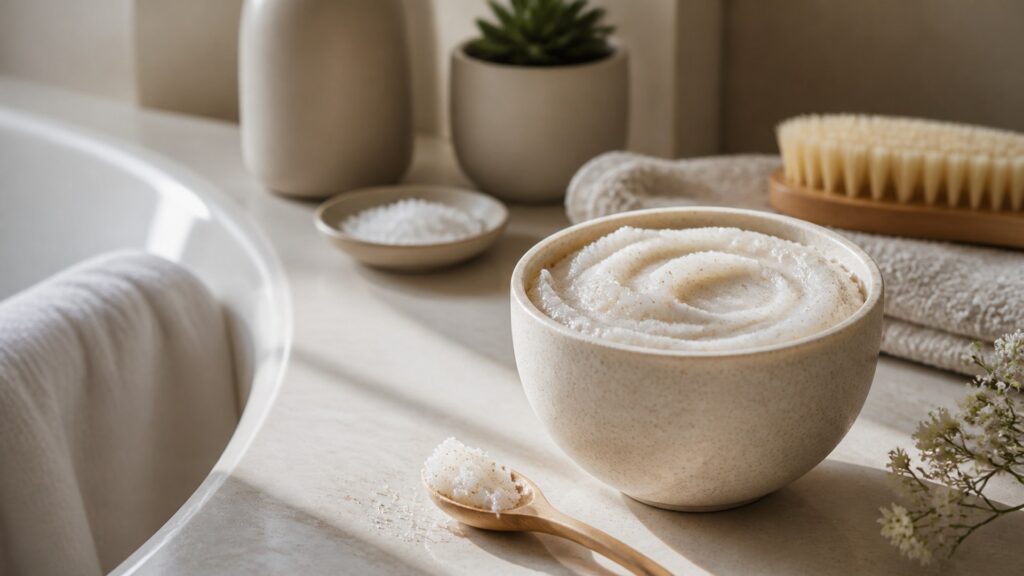 Unbranded body scrubs arranged for a sensitive skin concerns buying guide