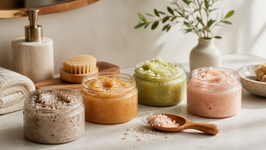 Unbranded body scrubs arranged for a right one buying guide