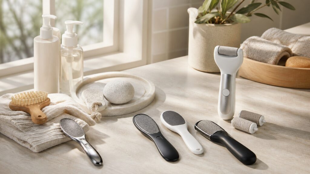 Unbranded callus removers arranged for a skin type and texture needs buying guide