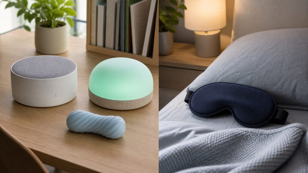 Unbranded calming devices products arranged for a careful buying comparison