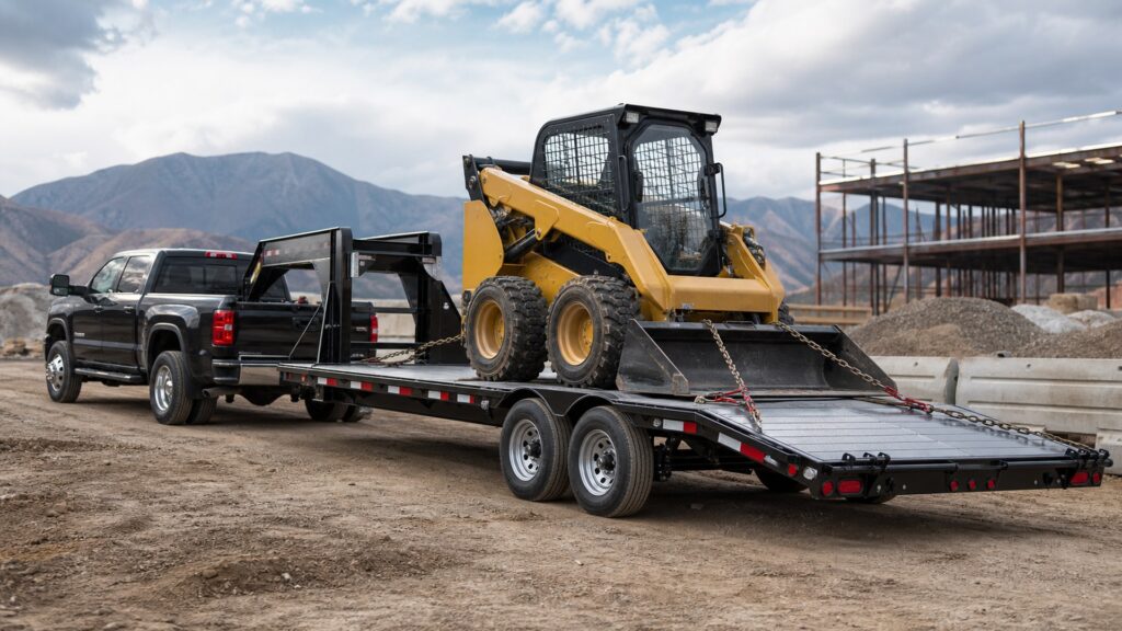 car hauler trailers shopping setup for work truck hauling needs with practical vehicle-focused details