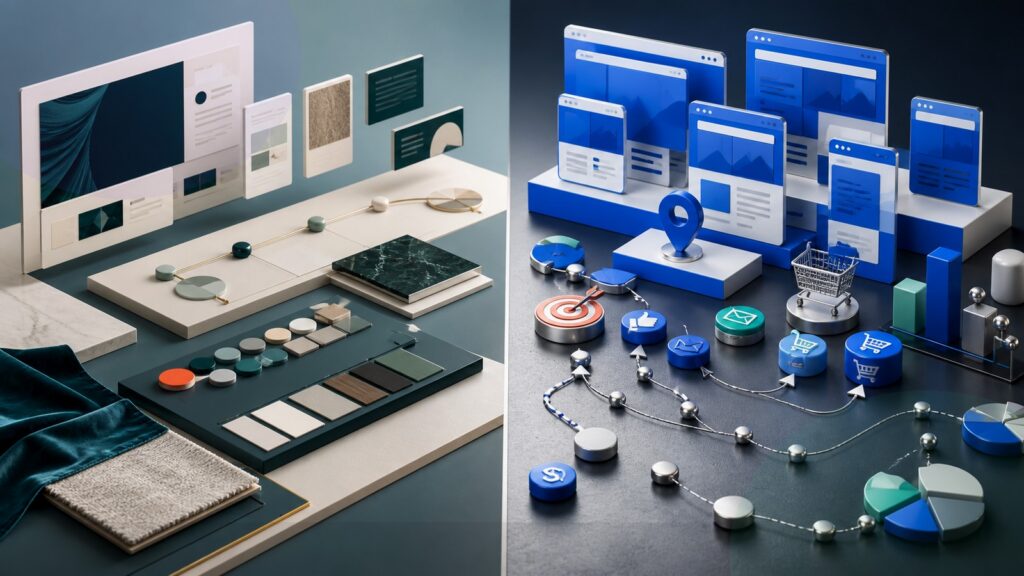 Clay Web Design vs SmartSites Web Design business comparison image