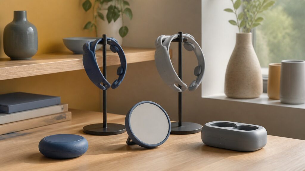 Unbranded cognitive performance headsets products arranged for a careful buying comparison