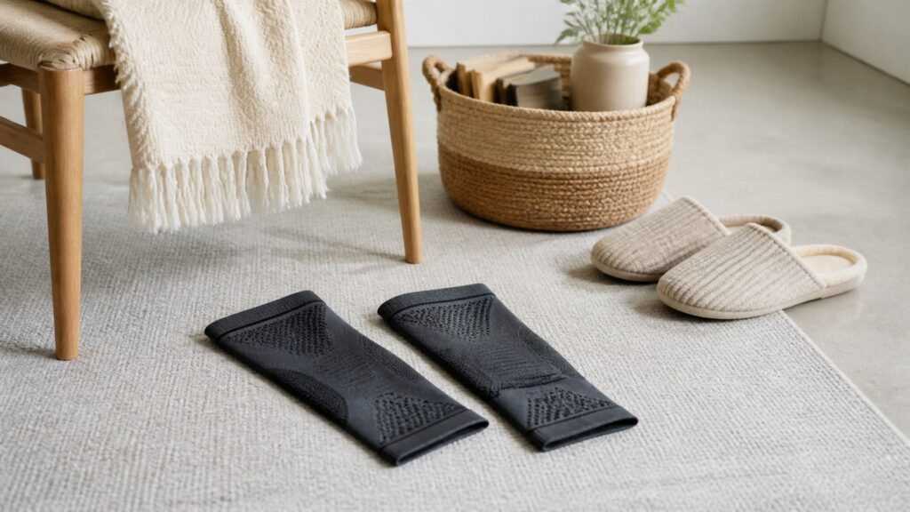 Unbranded compression knee sleeves products arranged for a careful buying comparison