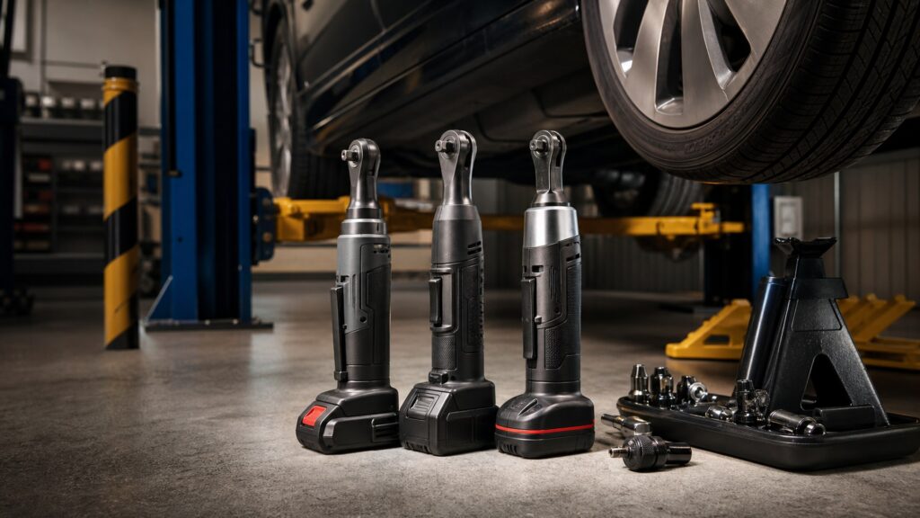 cordless ratchets shopping setup for lift and safety requirements with practical vehicle-focused details