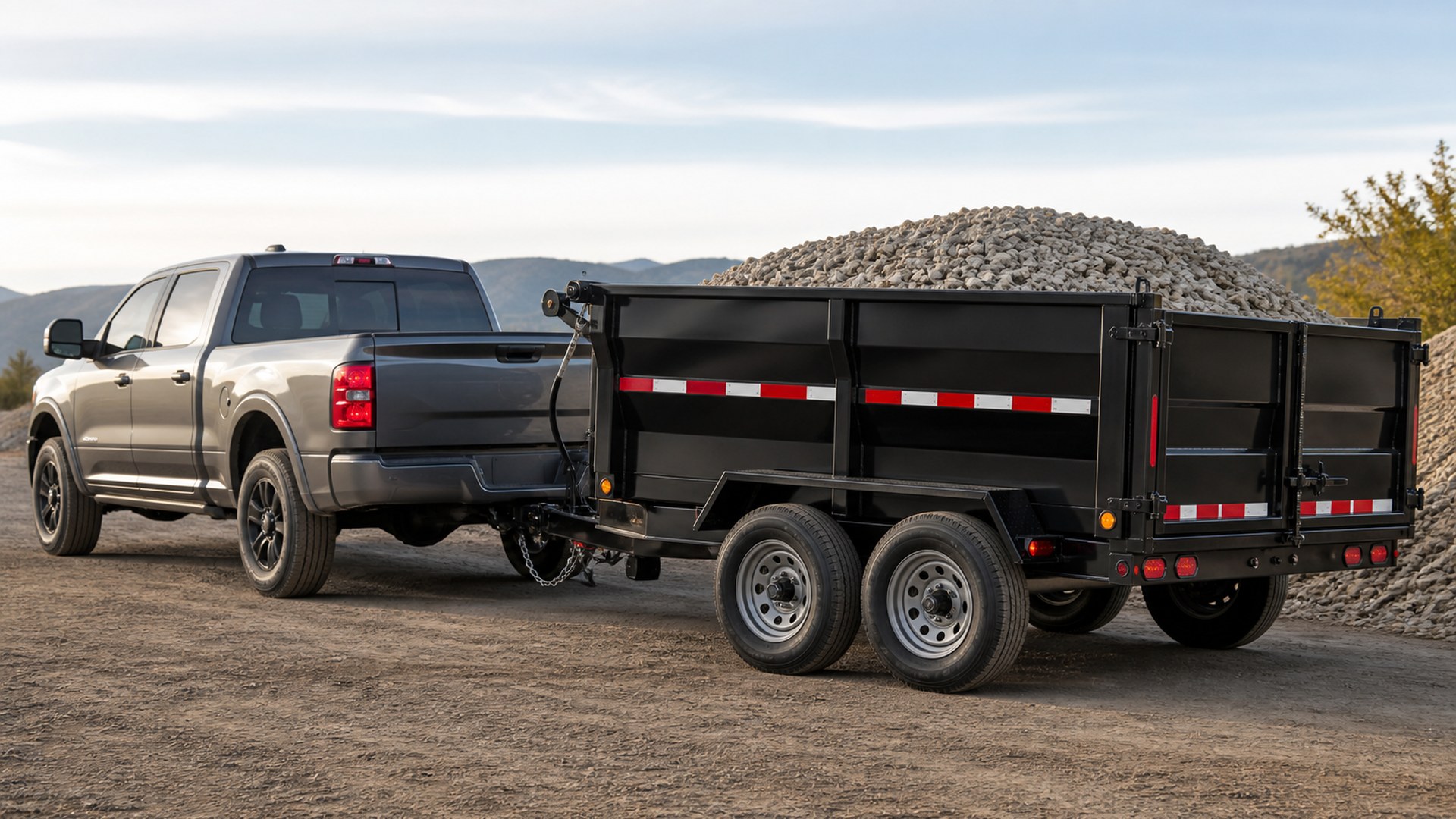 Dump Trailers Buying Guide for Tow Rating Compatibility