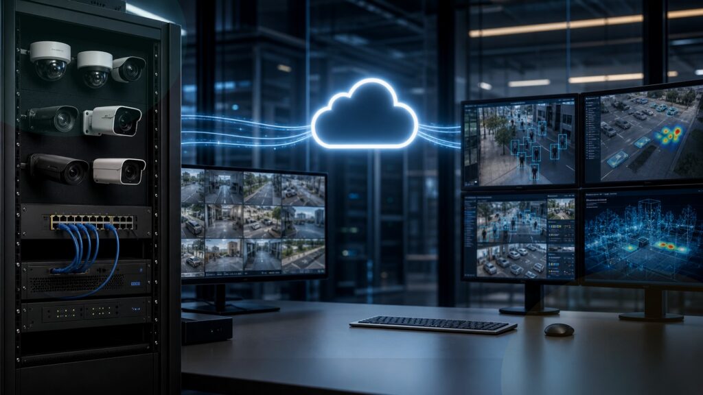 Eagle Eye Networks Cloud VMS vs Avigilon Alta Aware business comparison image