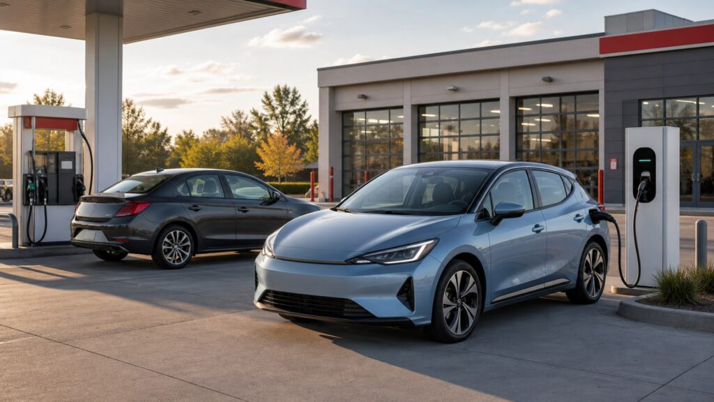 electric cars shopping setup for fuel, charging, and operating costs with practical vehicle-focused details