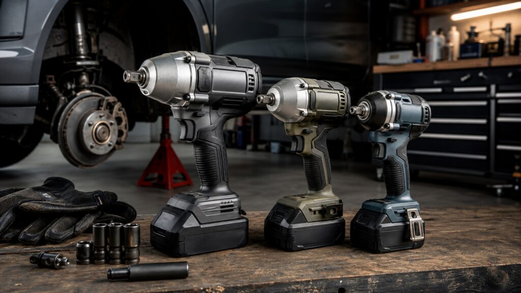 electric impact wrenches shopping setup for diy repair planning with practical vehicle-focused details