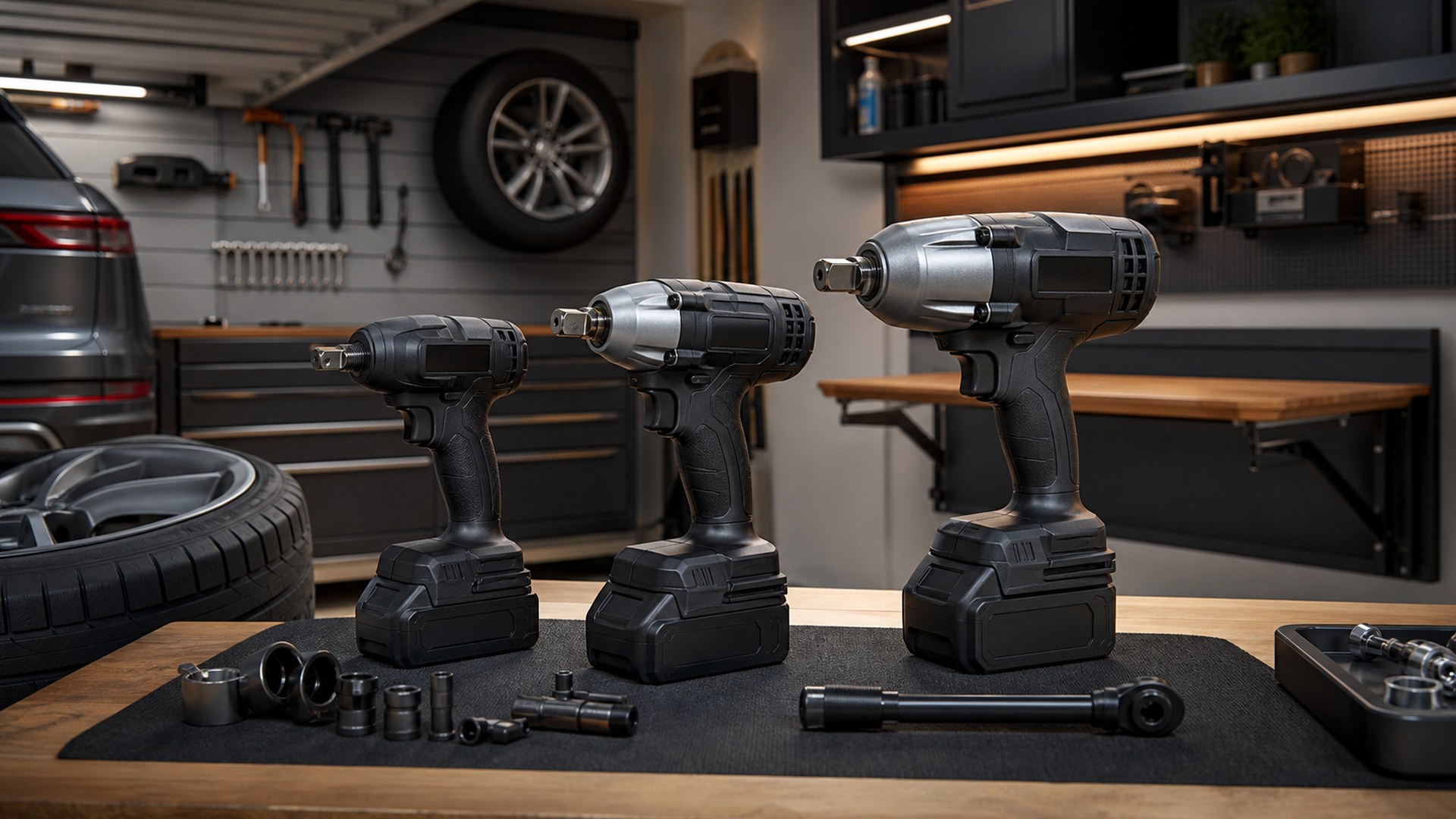 Electric Impact Wrenches Buying Guide for Space-Saving Garage Setups