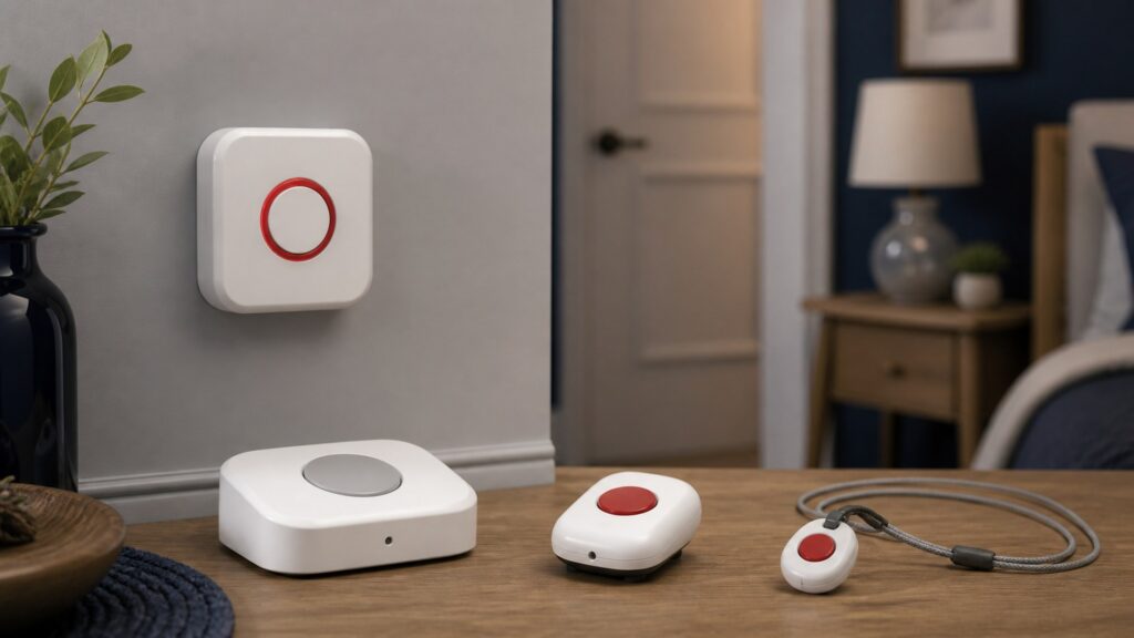 Unbranded emergency alert buttons products arranged for a careful buying comparison