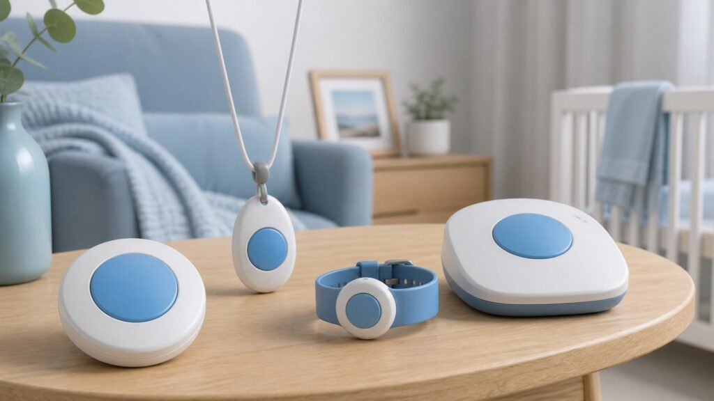 Unbranded emergency alert buttons products arranged for a careful buying comparison