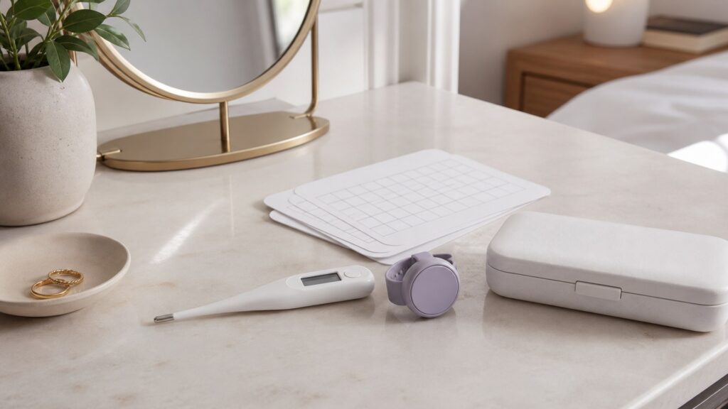 Unbranded fertility & reproductive health devices products arranged for a careful buying comparison