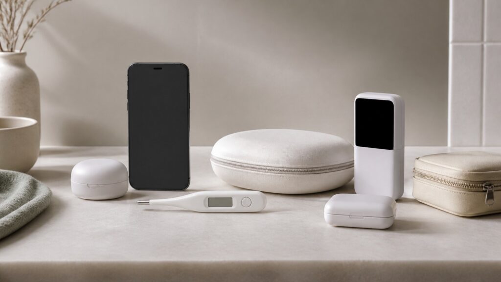 Unbranded fertility & reproductive health devices products arranged for a careful buying comparison