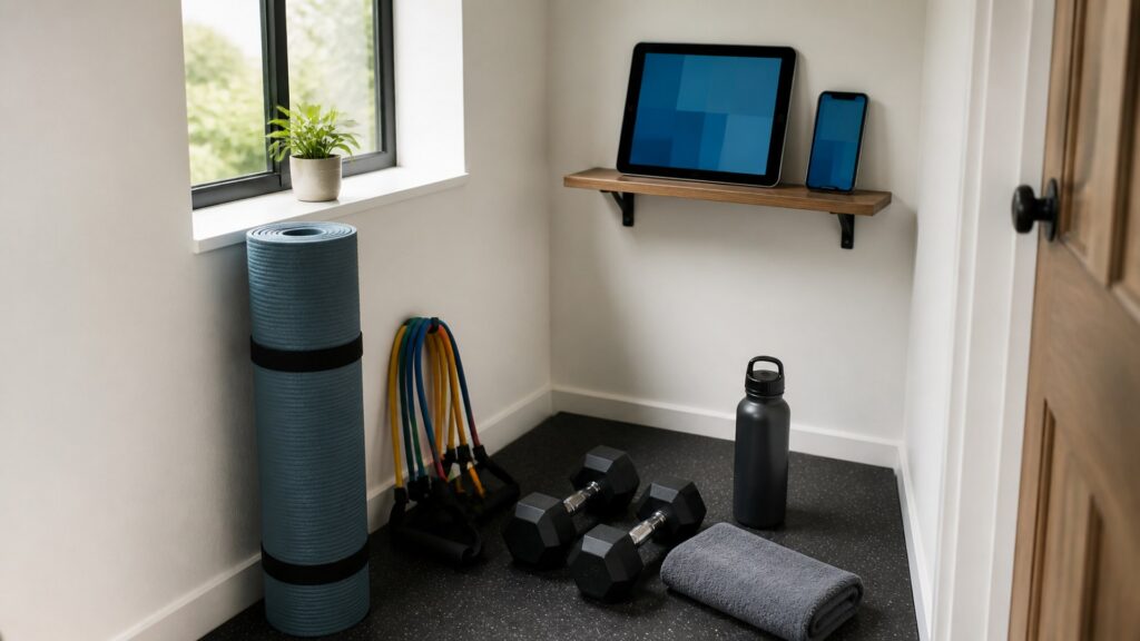 fitness training apps for small spaces arranged in a practical buyer guide scene