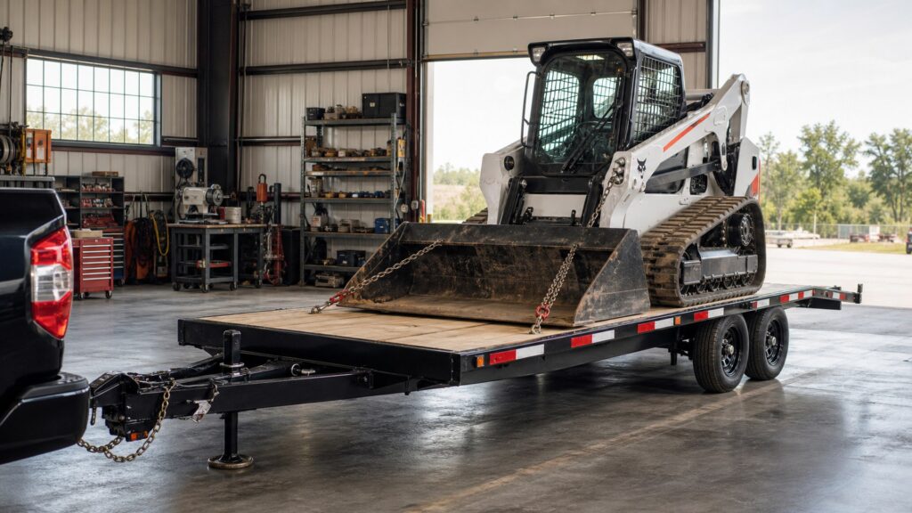 flatbed trailers shopping setup for overall selection with practical vehicle-focused details