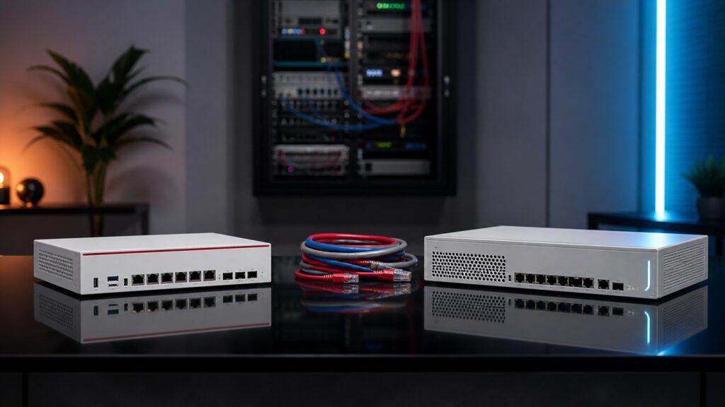 Fortinet FortiGate 60F vs Sophos XGS 116 business comparison image