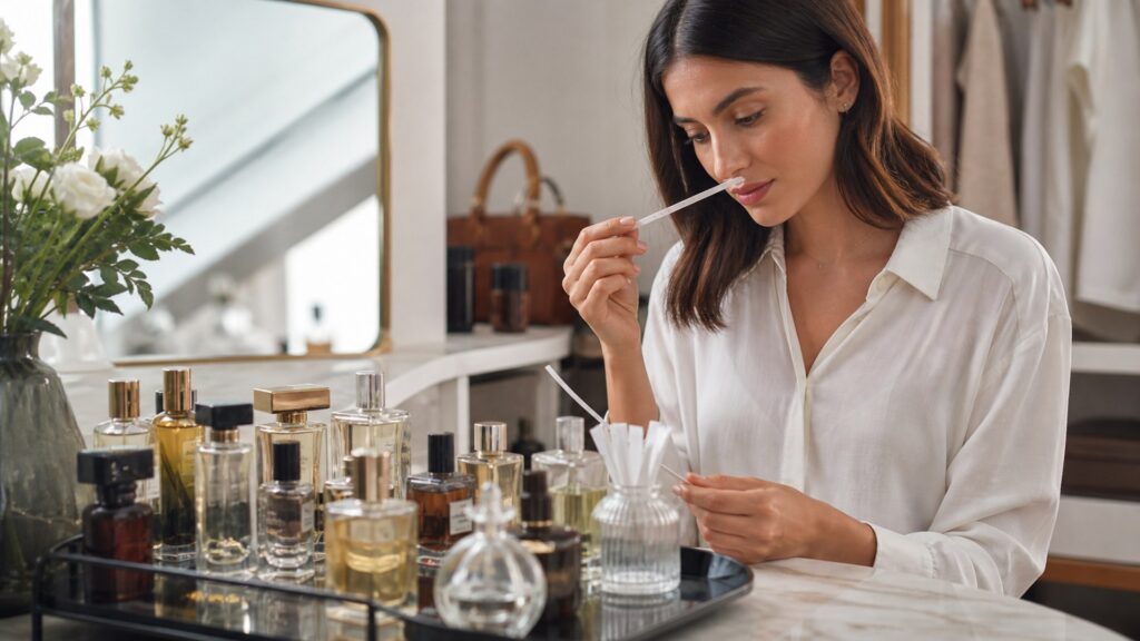 unbranded fragrances arranged for choosing the right fragrances