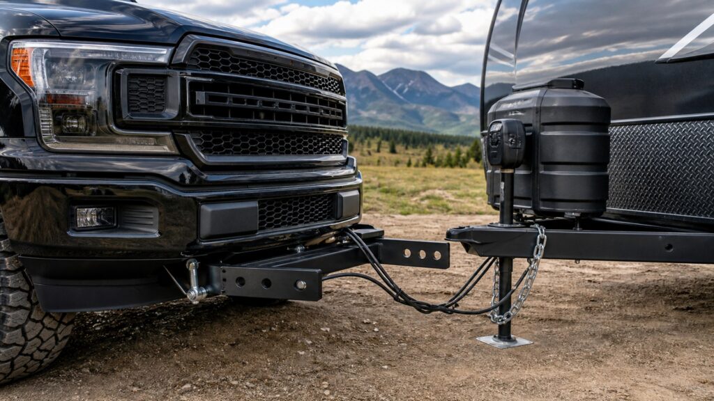 front mount hitches shopping setup for tow rating compatibility with practical vehicle-focused details
