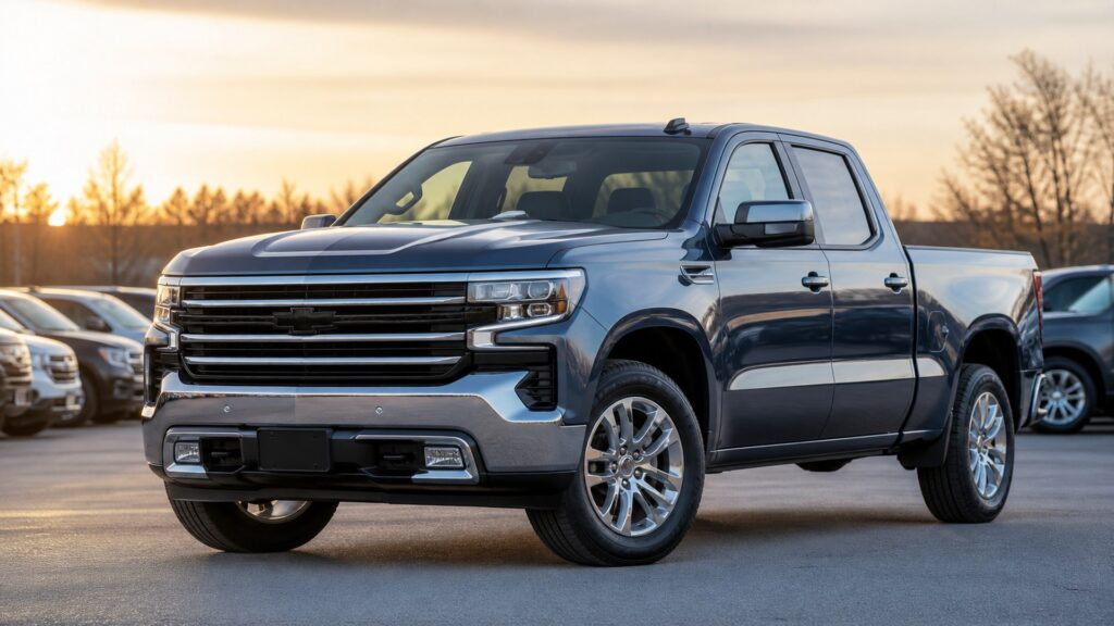 full size pickup trucks shopping setup for resale value considerations with practical vehicle-focused details