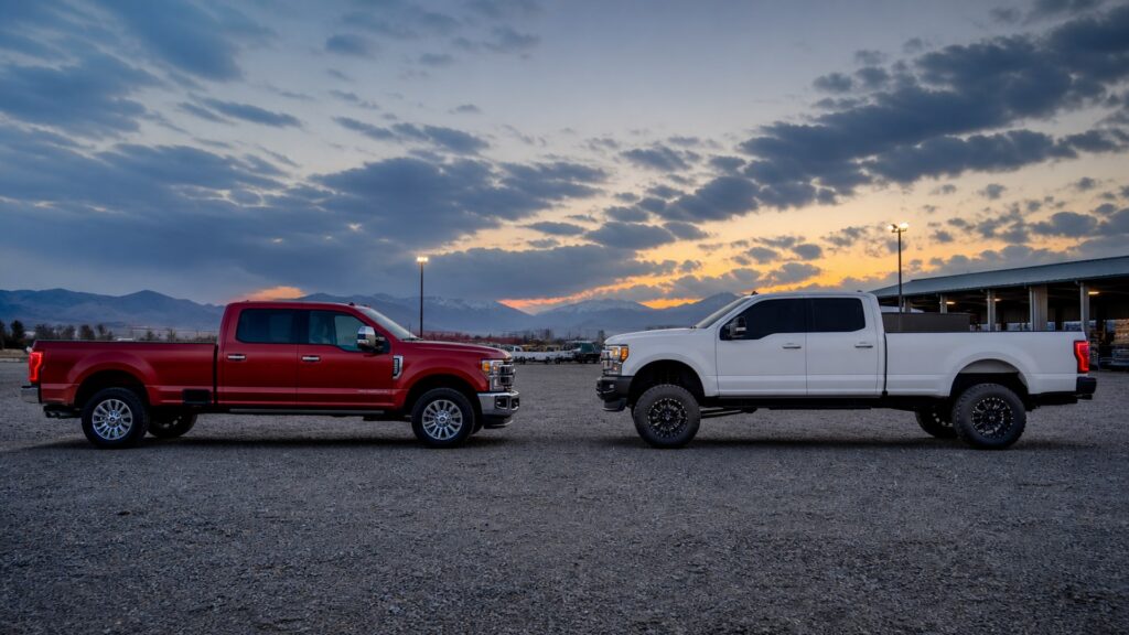full size pickup trucks shopping setup for overall selection with practical vehicle-focused details