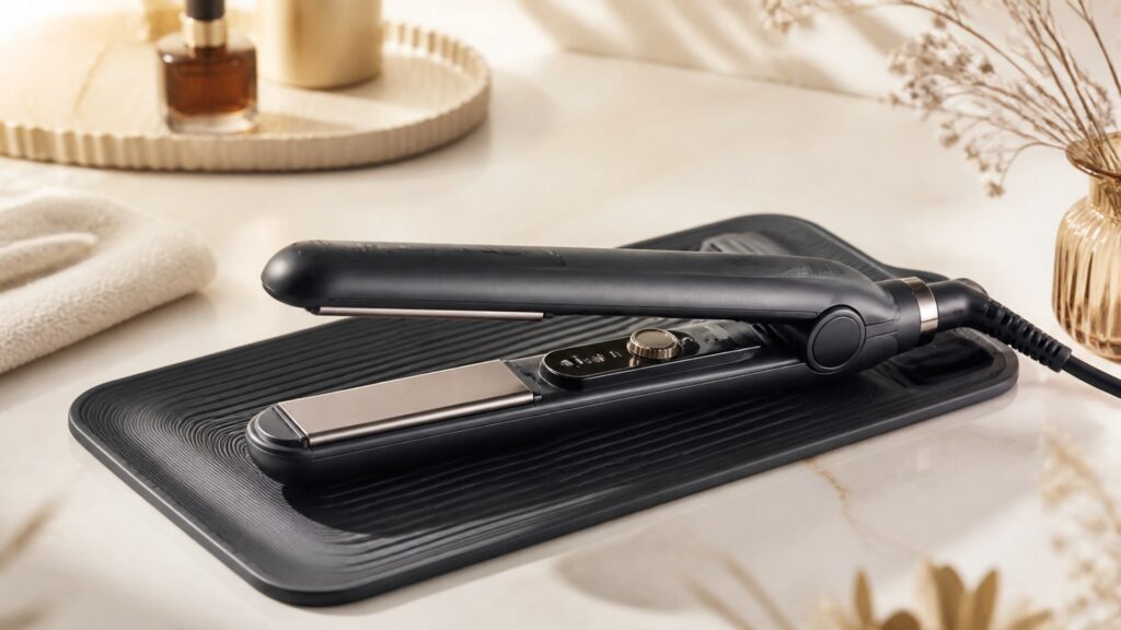 Unbranded editorial arrangement illustrating Hair Straighteners Buying Guide: How to Choose the Right One