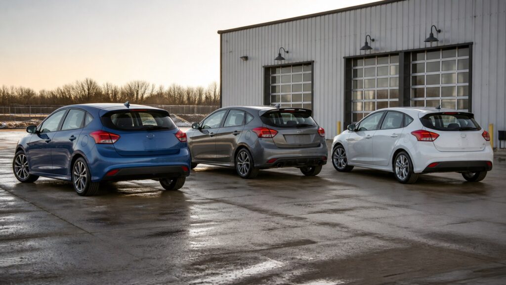 hatchbacks shopping setup for new vehicle shopping with practical vehicle-focused details
