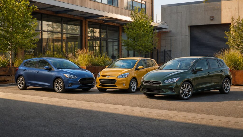 hatchbacks shopping setup for overall selection with practical vehicle-focused details