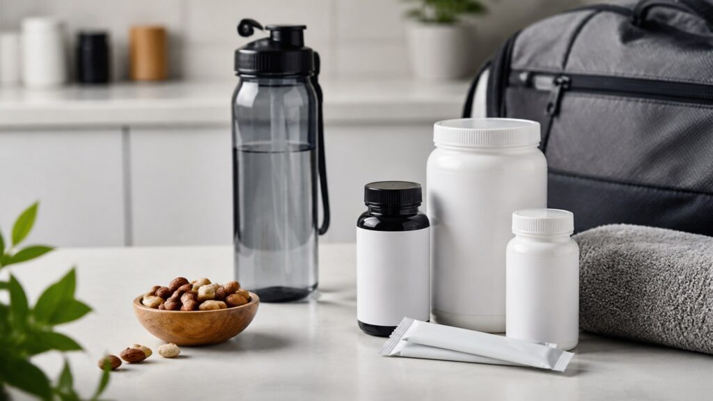 Unbranded heart health supplements products arranged for a careful buying comparison