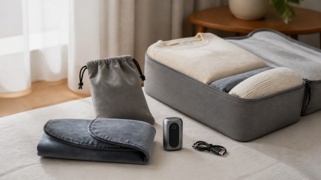 Unbranded heat therapy products arranged for a careful buying comparison