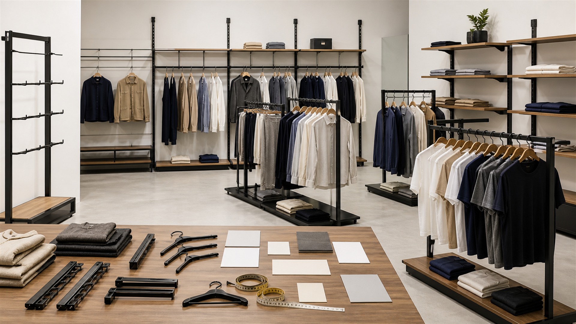 How to Choose Clothing Store Fixtures for Store Fixtures Workflow Requirements