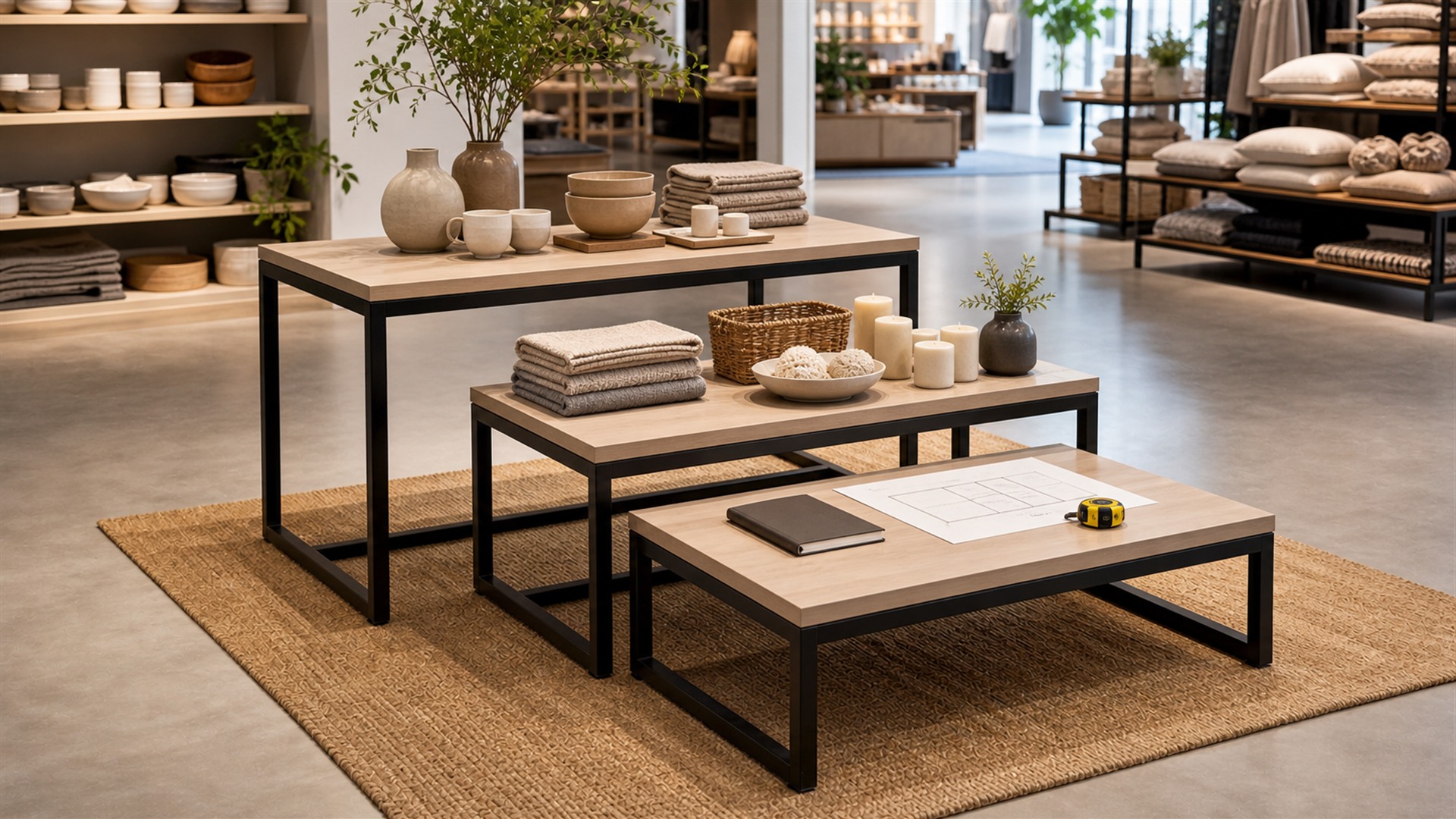 How to Choose Retail Display Tables for Retail Displays Workflow Requirements