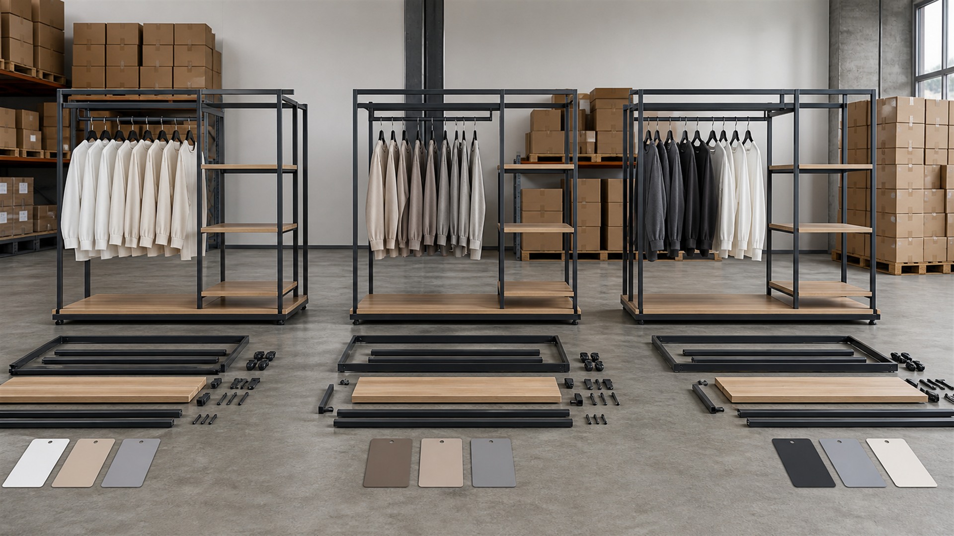 How to Choose Clothing Store Fixtures for Multi-Location Business Needs