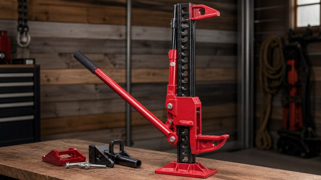 high lift jacks shopping setup for overall selection with practical vehicle-focused details