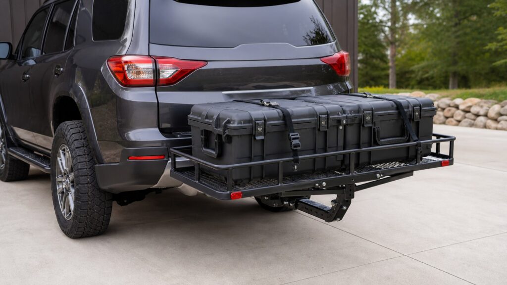 hitch cargo carriers shopping setup for overall selection with practical vehicle-focused details