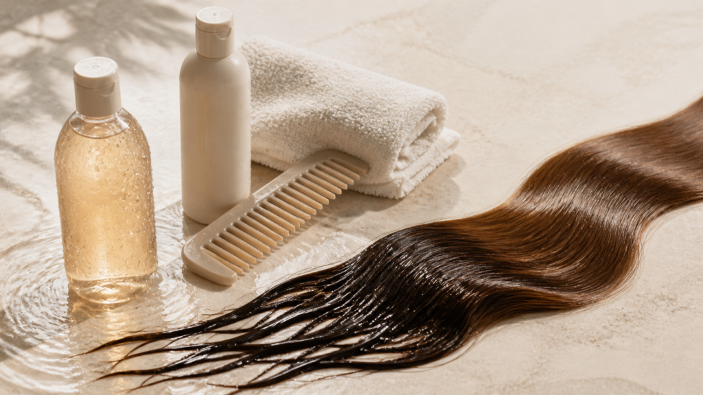 hair care products explainer hero image for Review Streets