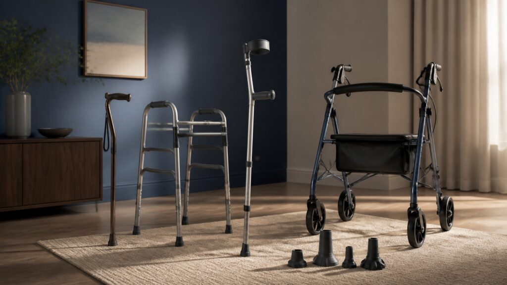 People-free editorial still life illustrating ground contact load transfer balance and movement pathway