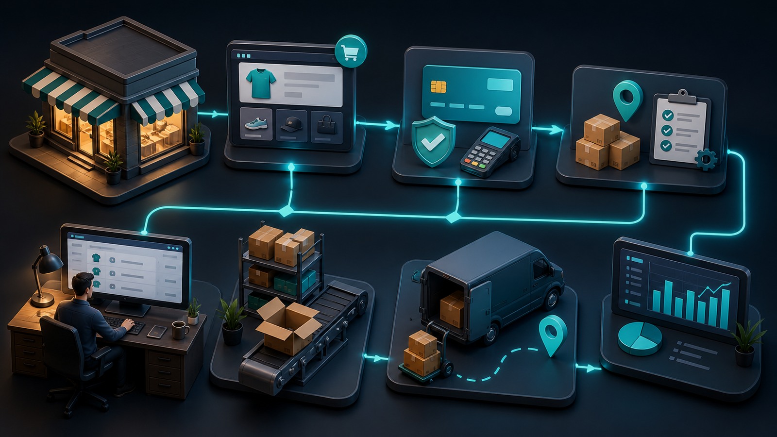 How Small Business Ecommerce Platforms Work