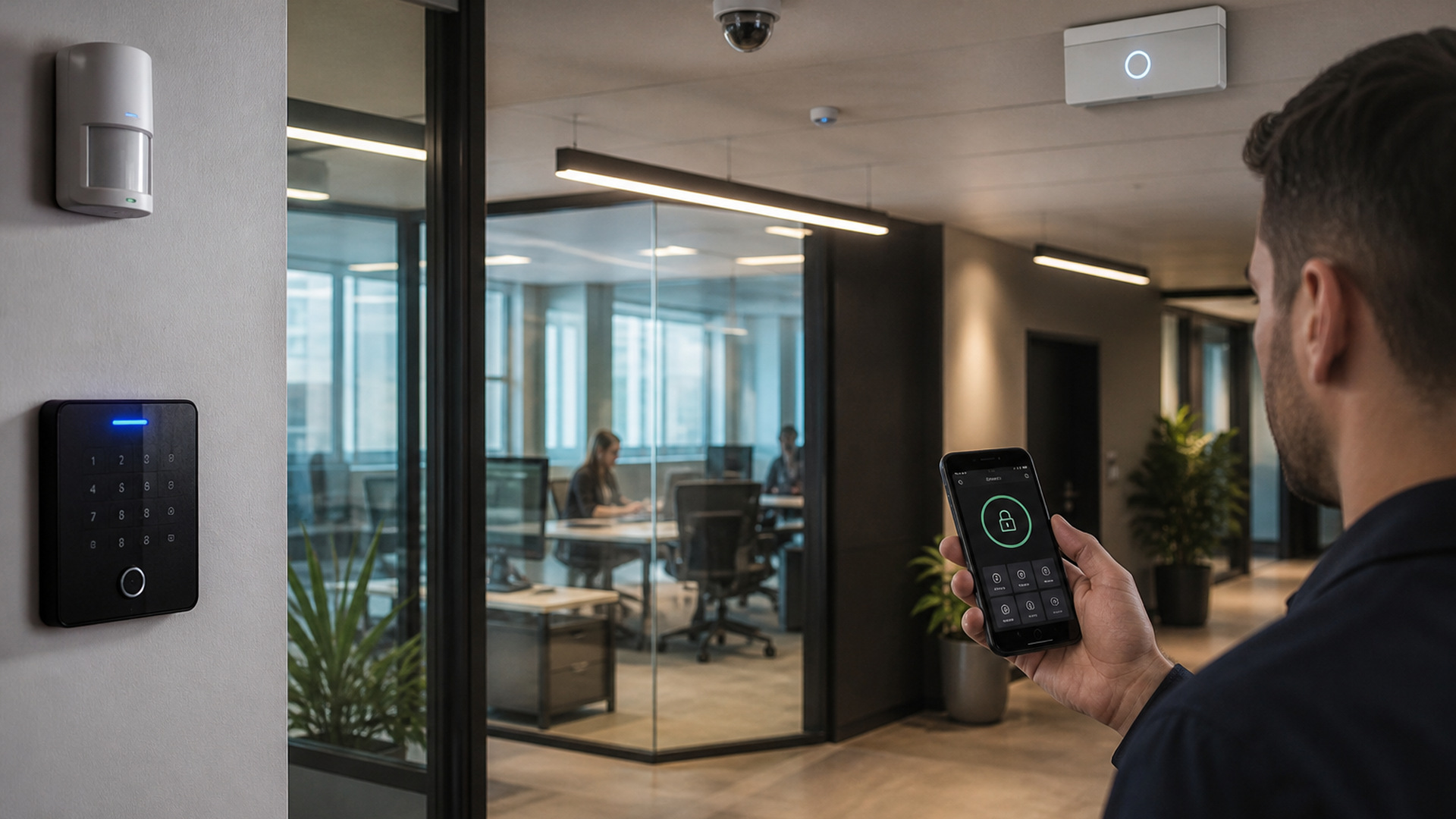 How Smart Business Alarm Systems Work