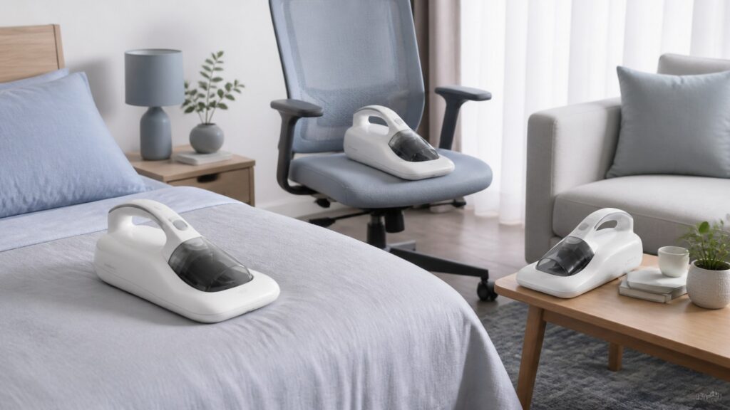 Unbranded anti-dust mite devices products arranged for a careful buying comparison