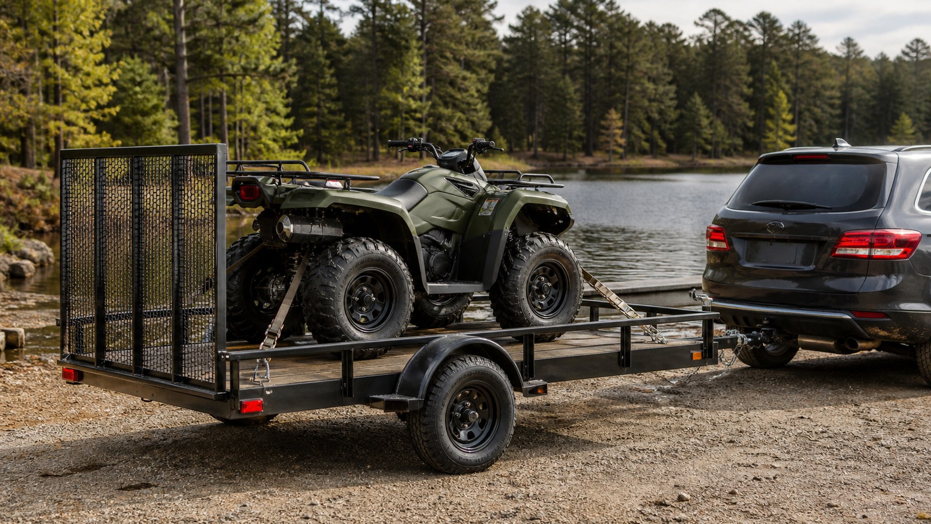 How to Choose ATV Utility Trailers for Trailer Wiring and Braking